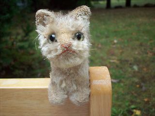 Antique Vintage Steiff Mohair Teddy Bear Pal~ Tabitha the Kitty Cat
