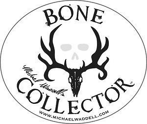 bone collector mike waddell window decal truck auto time left