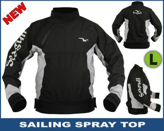   Spray Top Sweat Canoe Kayak Cag Jacket Sailing Garments Black L