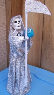pm day of the dead santisima muerte grim reaper silver