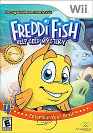 Freddi Fish The Case of The Missing Kelp Seeds Wii, 2008