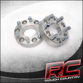 Newly listed 2 Rough Country Wheel Spacers  6 x 5.5 Bolt Pattern 