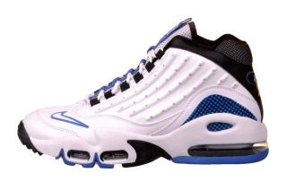Nike Air Griffey Max II 2 White Blue Basketball Shoes $140 442171 100