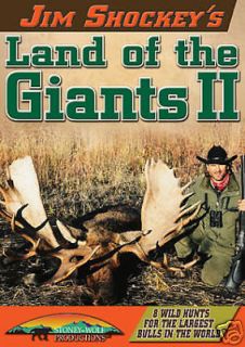 Jim Shockeys Land of the Giants II   Moose Hunting DVD