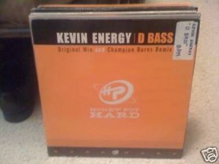kevin energy d bass 12 uk vinyl single champion burns