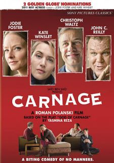 Carnage DVD, 2012