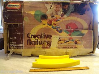 Little Tikes Creative Railway 85 1980s USA Replacement Train Track 