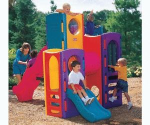 INSTRUCTIONS FOR LITTLE TIKES WAVE TROPICAL PLAYGROUND CLIMBING FRAME