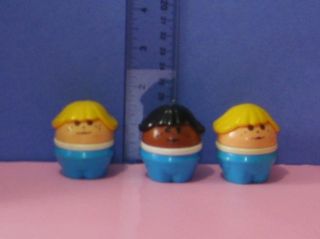 little tikes chunky people dollhouse figure toy lot 3sf  6 