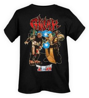 gwar tour t shirt 2xl xxl oderus brockie metal band