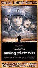 NEW   SAVING PRIVATE RYAN (VHS, 2000, Special Limited Edition) GREAT 