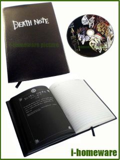death note cosplay 2 pcs notebook cd note book x02
