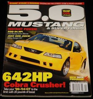   OCTOBER 2006 5.0 MUSTANG & SUPER FORDS MAGAZINE KENNE BELL 600HP GT