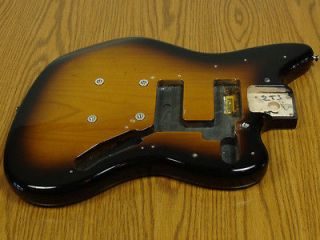 2012 Vintage RI Fender Blacktop Jaguar 90 BODY Guitar 2 Color Sunburst 
