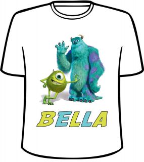 personalized monsters inc t shirt