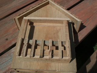 Large Bat House measures, 24 tall X 15 wide X 6 deep, Made of Oak 