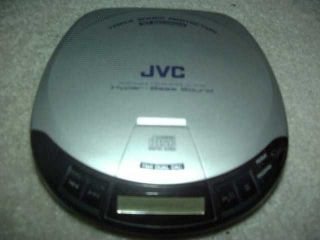 jvc model xl p34 portable cd player hyperbass time left