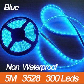 Good Cool Blue 3528 5M 300 Leds SMD Flexible Strip Strings Lights 