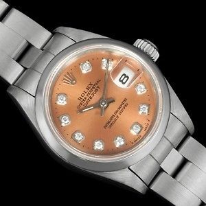 Newly listed LADIES ROLEX STAINLESS STEEL DATEJUST DATE WATCH SILVER 