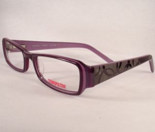 Cosmopolitan DRAMATIC Purple Women Eyeglasses Frames Eyewear Designer