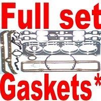 Engine set *Gaskets for Pontiac 350,400,428,455 1979 67 fix oil leaks 