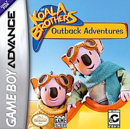 Koala Brothers Outback Adventures Nintendo Game Boy Advance, 2006 