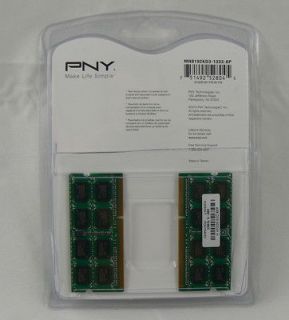 PNY DDR3 PC3 10666 8GB (2X4GB) DUAL CHANNEL PC MEMORY KIT MN8192KD3 