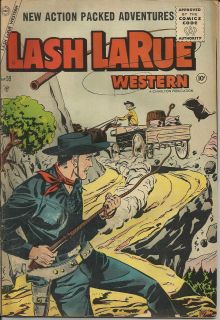 lash larue western 59 charlton comic 1956 vg time left