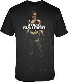 tomb raider t shirt cloth tee new lara croft psp men s
