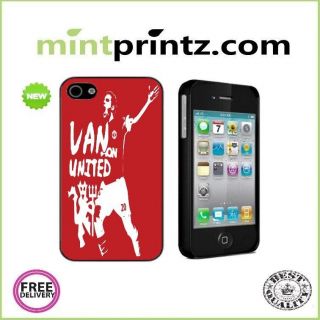 MANCHESTER UNITED Man Utd VAN PERSIE RVP iPhone 4 & 4S HARD CASE 
