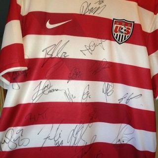 Newly listed US Soccer MNT Signed Jersey World Cup Soccer 2012