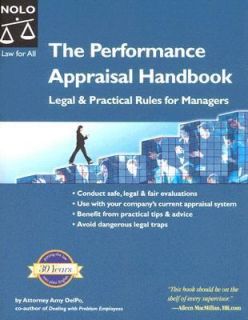 The Performance Appraisal Handbook Legal and Practical Rules for 