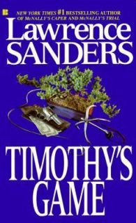 Timothys Game by Lawrence Sanders 1989, Paperback