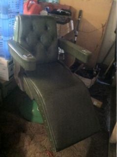 barber chair from the 70 s in great condition time