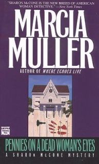 Pennies on a Dead Womans Eyes by Marcia Muller 1993, Paperback 