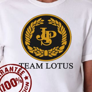 John Player Special Team Lotus Vintage Formula 1 Ayrton Senna T Shirt 