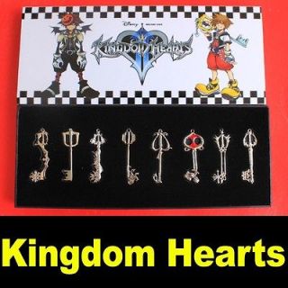kingdom hearts 2 keyblade sora necklace pendant n98