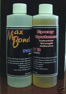 epoxy resin structural strength glue very strong bond time left