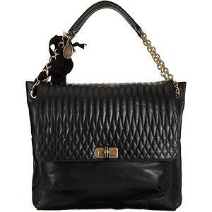 SALE* GORGEOUS LANVIN $3,000 Happy GM Quilted Leather Bag 2012 Purse 