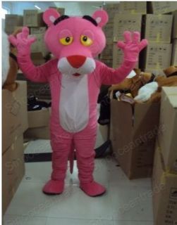 new pink panther mascot costume fancy dress halloween from china