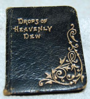 antique victorian drops of heavenly dew book 