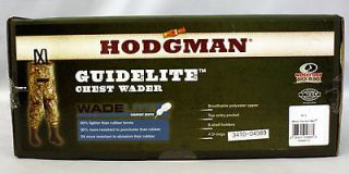 Hodgman Guidelite Chest Wader Mossy Oak Duck Blind Camo Size 10 TALL 