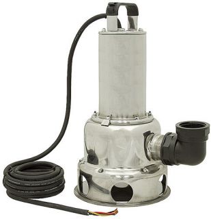 HP 460 VOLT AC 3 PHASE STAINLESS STEEL MYERS SUBMERSIBLE SEWAGE PUMP 
