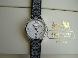 coach women s classic signature watch 14501234 