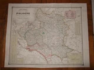 1840.MAP,RZECZPOSPOLITA,POLSKA,POLEN,POLAND,POLONIA,LITHUANIA,UKRAINE 