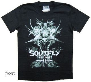 soulfly dark ages t shirt s116 new size xl from