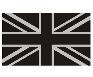 Britain Subdued Union Jack Flag Tactical British Car Vinyl Sticker 