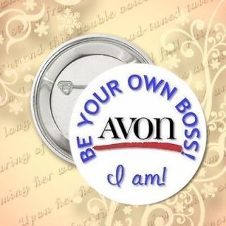25 avon be your own boss button pin badge pinback  2 00 
