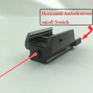 New Compact Pistol Low Profile Red Laser Sight for Weaver/Picatin​ny 