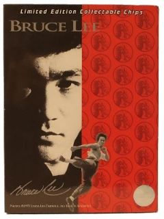 Newly listed BRUCE LEE LIMITED EDITION SET OF 12 CASINO POKER CHIPS